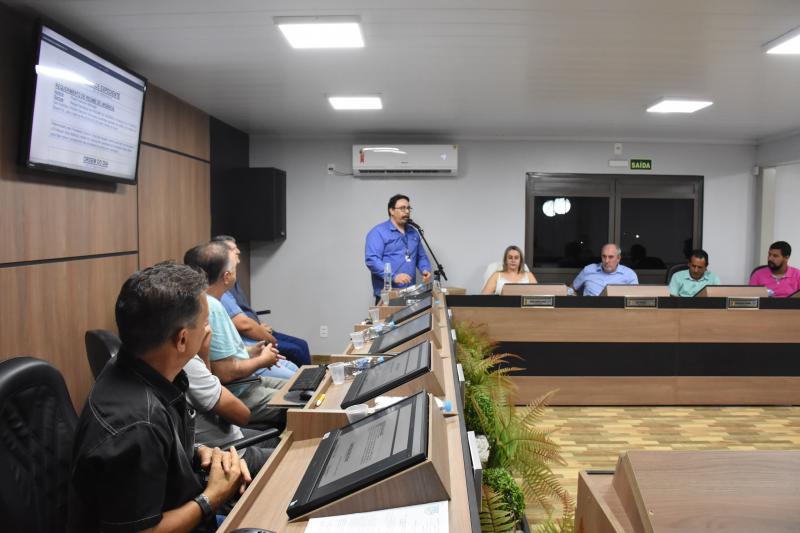Campo Real apresenta relatório de atividades aos vereadores de Laranjeiras do Sul